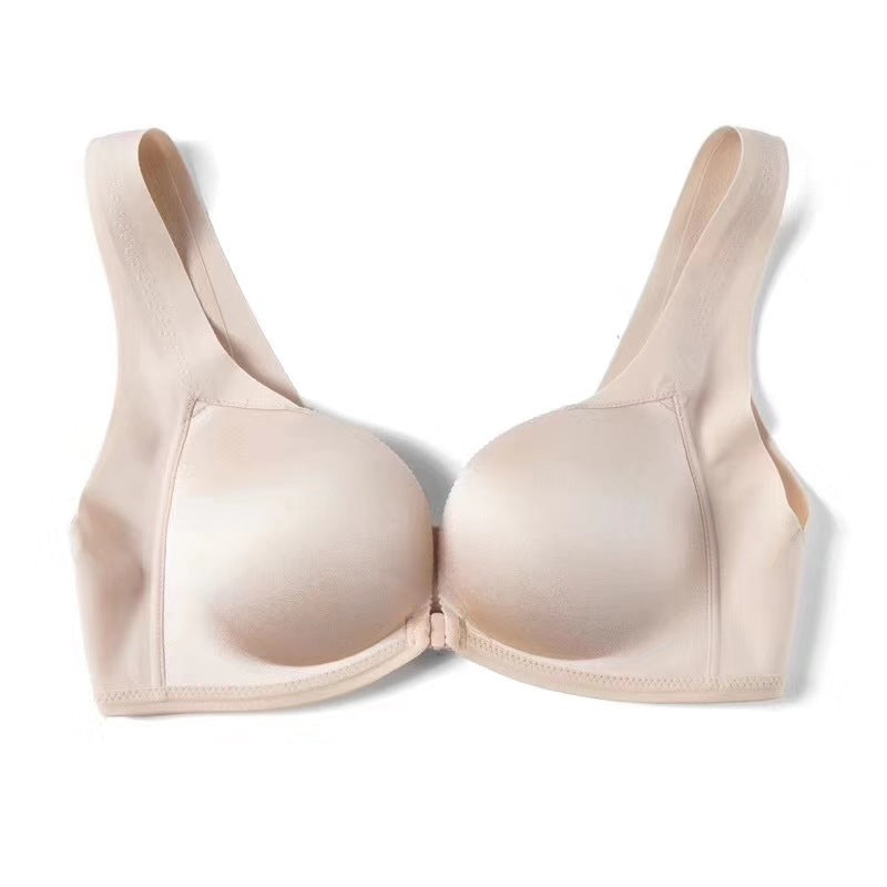Thick Wireless Front Closure Bra for Women